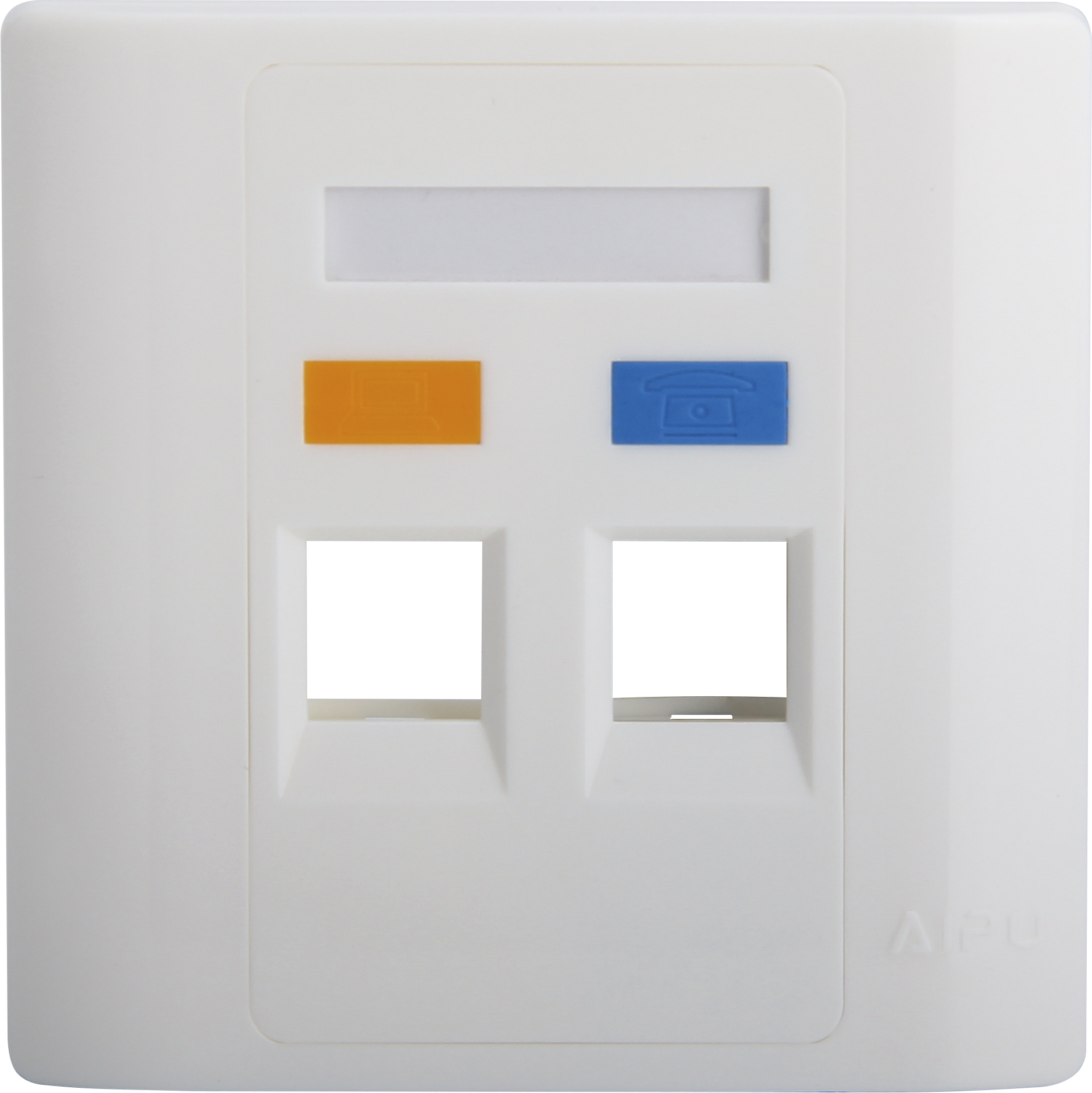 High Quality Us Type Dual Outlet 120 80mm Faceplate Wall Plate Keystone 